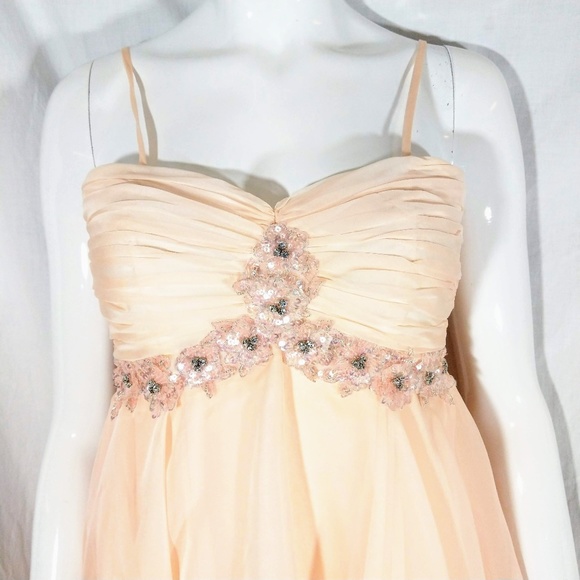 Camille La Vie Formal Mini Peach & Pink EUC - Picture 3 of 7